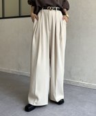 【ゼヴォン/Thevon】の2タックスラックスパンツ 人気、トレンドファッション・服の通販 founy(ファニー) ファッション Fashion レディースファッション WOMEN パンツ Pants 2024年 2024 2024-2025秋冬・A/W Aw/Autumn/Winter/Fw/Fall/2024-2025 トレンド Trend バランス Balance ポケット Pocket リラックス Relax 楽ちん Easy 秋 Autumn/Fall thumbnail アイボリー|ID: prp329100004108329 ipo3291000000028812527