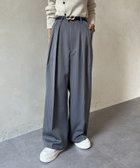 【ゼヴォン/Thevon】の2タックスラックスパンツ 人気、トレンドファッション・服の通販 founy(ファニー) ファッション Fashion レディースファッション WOMEN パンツ Pants 2024年 2024 2024-2025秋冬・A/W Aw/Autumn/Winter/Fw/Fall/2024-2025 トレンド Trend バランス Balance ポケット Pocket リラックス Relax 楽ちん Easy 秋 Autumn/Fall thumbnail ライトグレー|ID: prp329100004108329 ipo3291000000028812530