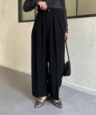 【ゼヴォン/Thevon】の2タックスラックスパンツ 人気、トレンドファッション・服の通販 founy(ファニー) ファッション Fashion レディースファッション WOMEN パンツ Pants 2024年 2024 2024-2025秋冬・A/W Aw/Autumn/Winter/Fw/Fall/2024-2025 トレンド Trend バランス Balance ポケット Pocket リラックス Relax 楽ちん Easy 秋 Autumn/Fall thumbnail ブラック|ID: prp329100004108329 ipo3291000000028812532