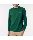 【ラコステ/LACOSTE / MEN】のベーシックロングスリーブTシャツ 人気、トレンドファッション・服の通販 founy(ファニー) ファッション Fashion メンズファッション MEN なめらか Smooth スリット Slit スリーブ Sleeve ロング Long 定番 Standard thumbnail グリーン|ID: prp329100004108432 ipo3291000000028693676