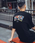 【サブサエティ/Subciety / MEN】のFive lights TEE 人気、トレンドファッション・服の通販 founy(ファニー) ファッション Fashion メンズファッション MEN グラフィック Graphic バランス Balance プリント Print モチーフ Motif 再入荷 Restock/Back In Stock/Re Arrival thumbnail BLACK|ID: prp329100004108529 ipo3291000000028607440