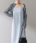 【アーバンリサーチ ロッソ/URBAN RESEARCH ROSSO】の『WEB限定』サテンキャミワンピース BLUEGRAY|ID: prp329100004108542 ipo3291000000027948755