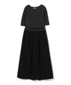 【デミルクス ビームス/Demi-Luxe BEAMS】のニット ドッキング ワンピース 24AW 人気、トレンドファッション・服の通販 founy(ファニー) ファッション Fashion レディースファッション WOMEN ワンピース Dress 2024年 2024 2024-2025秋冬・A/W Aw/Autumn/Winter/Fw/Fall/2024-2025 ドッキング Docking フィット Fit ブラウジング Browsing エレガント 上品 Elegant thumbnail CHARCOAL GREY*BLACK|ID: prp329100004108570 ipo3291000000027948872