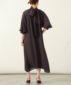 【ヴェルメイユ パー イエナ/VERMEIL par iena】の2wayボウタイワンピース 人気、トレンドファッション・服の通販 founy(ファニー) ファッション Fashion レディースファッション WOMEN ワンピース Dress 2024年 2024 2024-2025秋冬・A/W Aw/Autumn/Winter/Fw/Fall/2024-2025 ギャザー Gather スリーブ Sleeve ドレープ Drape リボン Ribbon 人気 Popularity |ID:prp329100004108592