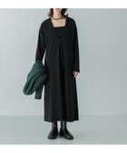 【アーバンリサーチ/URBAN RESEARCH】のVネックロングワンピース 人気、トレンドファッション・服の通販 founy(ファニー) ファッション Fashion レディースファッション WOMEN ワンピース Dress 2024年 2024 2024-2025秋冬・A/W Aw/Autumn/Winter/Fw/Fall/2024-2025 A/W・秋冬 Aw・Autumn/Winter・Fw・Fall-Winter 冬 Winter おすすめ Recommend インナー Inner カットソー Cut And Sew キャミソール Camisole シェイプ Shape ストレッチ Stretch タンク Tank フレア Flare ベーシック Basic 日本製 Made In Japan thumbnail BLACK|ID: prp329100004108676 ipo3291000000027953852