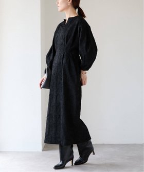 【ヴェルメイユ パー イエナ/VERMEIL par iena】のジャガードウエストシェイプワンピース 人気、トレンドファッション・服の通販 founy(ファニー) ファッション Fashion レディースファッション WOMEN ワンピース Dress 2024年 2024 2024-2025秋冬・A/W Aw/Autumn/Winter/Fw/Fall/2024-2025 おすすめ Recommend エレガント 上品 Elegant シェイプ Shape スリーブ Sleeve セレモニー Ceremony タイツ Tights 洗える Washable |ID:prp329100004108684