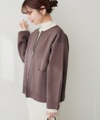 【ナチュラルクチュール/natural couture】の【WEB限定】WZIPニットジャケット 人気、トレンドファッション・服の通販 founy(ファニー) ファッション Fashion レディースファッション WOMEN アウター Coat Outerwear ジャケット Jackets インナー Inner 軽量 Lightweight ジャケット Jacket ストレッチ Stretch スラックス Slacks スリーブ Sleeve デニム Denim トレンド Trend バランス Balance マーメイド Mermaid ミドル Middle 2024年 2024 エレガント 上品 Elegant 2024-2025秋冬・A/W Aw/Autumn/Winter/Fw/Fall/2024-2025 thumbnail モカ|ID: prp329100004108826 ipo3291000000029506349