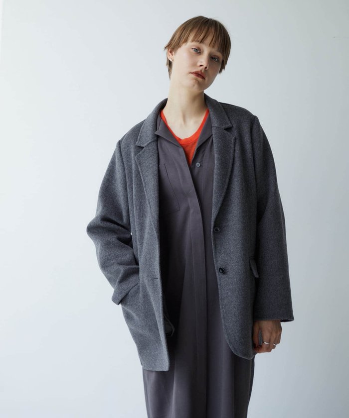 【アーバンリサーチ/URBAN RESEARCH】のリバージャケットコート インテリア・キッズ・メンズ・レディースファッション・服の通販 founy(ファニー) https://founy.com/ ファッション Fashion レディースファッション WOMEN アウター Coat Outerwear コート Coats ジャケット Jackets 2024年 2024 2024-2025秋冬・A/W Aw/Autumn/Winter/Fw/Fall/2024-2025 A/W・秋冬 Aw・Autumn/Winter・Fw・Fall-Winter 冬 Winter おすすめ Recommend シンプル Simple ジャケット Jacket スウェット Sweat タートルネック Turtleneck バランス Balance ベーシック Basic リラックス Relax |ID: prp329100004108868 ipo3291000000028942388