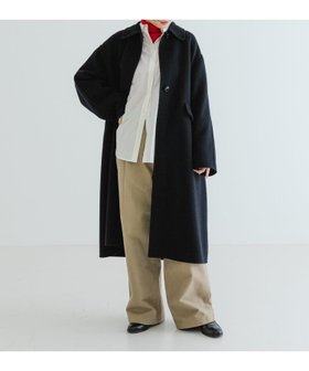 【アーバンリサーチ/URBAN RESEARCH】のsuper120 リバーステンカラーコート 人気、トレンドファッション・服の通販 founy(ファニー) ファッション Fashion レディースファッション WOMEN アウター Coat Outerwear コート Coats 2024年 2024 2024-2025秋冬・A/W Aw/Autumn/Winter/Fw/Fall/2024-2025 A/W・秋冬 Aw・Autumn/Winter・Fw・Fall-Winter 冬 Winter センター Center ロング Long エレガント 上品 Elegant |ID:prp329100004108870