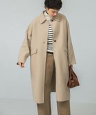 【アーバンリサーチ/URBAN RESEARCH】のsuper120 リバーステンカラーコート 人気、トレンドファッション・服の通販 founy(ファニー) ファッション Fashion レディースファッション WOMEN アウター Coat Outerwear コート Coats 2024年 2024 2024-2025秋冬・A/W Aw/Autumn/Winter/Fw/Fall/2024-2025 A/W・秋冬 Aw・Autumn/Winter・Fw・Fall-Winter 冬 Winter センター Center ロング Long エレガント 上品 Elegant thumbnail OFF BEIGE|ID: prp329100004108870 ipo3291000000029539908