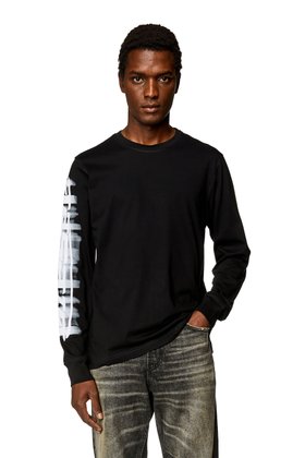 【ディーゼル/DIESEL / MEN】のメンズ Tシャツ 長袖 T-JUST-LS-SLITS-N2 人気、トレンドファッション・服の通販 founy(ファニー) ファッション Fashion メンズファッション MEN ジャージー Jersey スタイリッシュ Stylish スポーティ Sporty フィット Fit ベーシック Basic メンズ Mens レギュラー Regular 長袖 Long Sleeve |ID:prp329100004108930