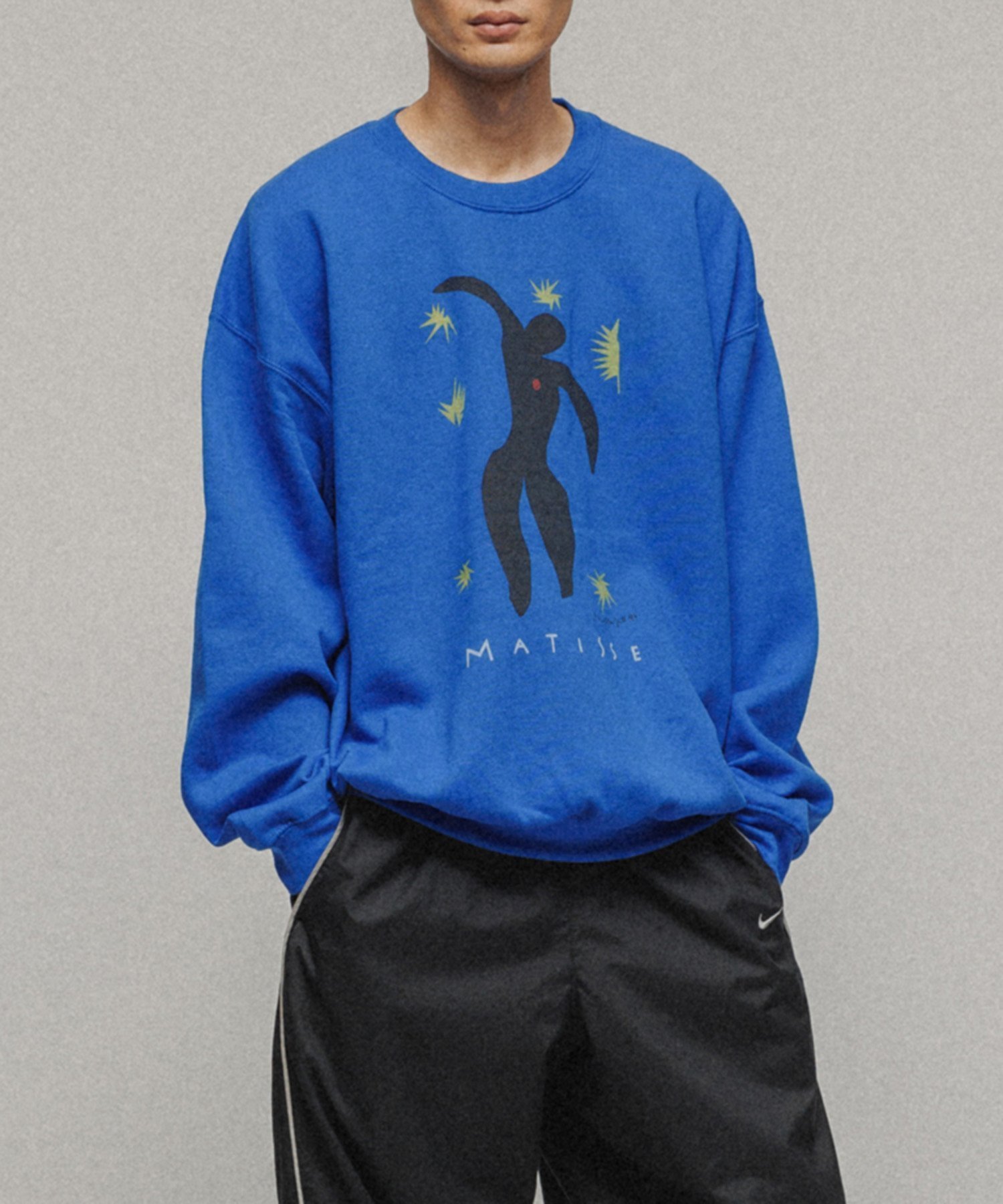 【アダム エ ロペ/ADAM ET ROPE'】の【Henri Matisse】M TO R別注 CREW SWEAT SHIRTS インテリア・キッズ・メンズ・レディースファッション・服の通販 founy(ファニー) 　ファッション　Fashion　レディースファッション　WOMEN　トップス・カットソー　Tops/Tshirt　シャツ/ブラウス　Shirts/Blouses　パーカ　Sweats　ロング / Tシャツ　T-Shirts　スウェット　Sweat　秋　Autumn/Fall　フランス　France　ポケット　Pocket　別注　Special Order　モダン　Modern　ルーズ　Loose　ワーク　Work　サックス(48)|ID: prp329100004108934 ipo3291000000028882499