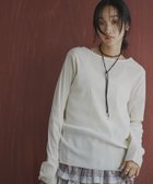 【コーエン/COEN】のシアーベロアロングスリーブTシャツ OFF WHITE|ID: prp329100004109191 ipo3291000000028756133