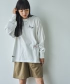 【コーエン/COEN】のPENNEYS(ぺニーズ)別注ランダム刺繍ロングスリーブTシャツ OFF WHITE|ID: prp329100004109199 ipo3291000000028899469