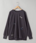 【コーエン/COEN】のPENNEYS(ぺニーズ)別注ランダム刺繍ロングスリーブTシャツ DK.GRAY|ID: prp329100004109199 ipo3291000000028899471