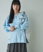 【コーエン/COEN】のPENNEYS(ぺニーズ)別注ランダム刺繍ロングスリーブTシャツ LT.BLUE|ID: prp329100004109199 ipo3291000000028899475