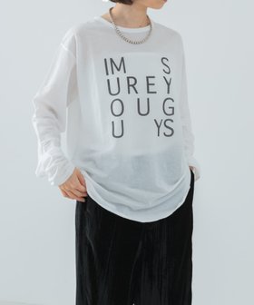 【アーバンリサーチ/URBAN RESEARCH】のロゴプリントシアーカットソー 人気、トレンドファッション・服の通販 founy(ファニー) ファッション Fashion レディースファッション WOMEN トップス・カットソー Tops/Tshirt カットソー Cut and Sewn 2024年 2024 2024-2025秋冬・A/W Aw/Autumn/Winter/Fw/Fall/2024-2025 A/W・秋冬 Aw・Autumn/Winter・Fw・Fall-Winter 冬 Winter おすすめ Recommend インナー Inner カットソー Cut And Sew グラフィック Graphic シンプル Simple スウェット Sweat セットアップ Set Up プリント Print ベーシック Basic |ID:prp329100004109212