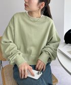 【ディスコート/Discoat】の【11色展開!】ショート丈カラースウェット《WEB限定カラーあり》 オリーブ|ID: prp329100004109215 ipo3291000000028679585