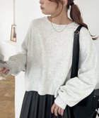 【ディスコート/Discoat】の【11色展開!】ショート丈カラースウェット《WEB限定カラーあり》 人気、トレンドファッション・服の通販 founy(ファニー) ファッション Fashion レディースファッション WOMEN トップス・カットソー Tops/Tshirt パーカ Sweats スウェット Sweat ショート Short thumbnail ライトグレー|ID: prp329100004109215 ipo3291000000028679587