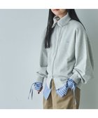 【コーエン/COEN】のPENNEYS(ぺニーズ)別注裏毛スタンドジップスウェットカーディガン LT.GRAY|ID:prp329100004109293