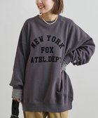 【コーエン/COEN】の【1枚で存在感アップ】PENNEYS(ぺニーズ)別注裏毛ロゴスウェット DK.GRAY|ID: prp329100004109300 ipo3291000000030426112