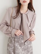 【ナチュラルクチュール/natural couture】の配色ボウタイ2WAYブラウス 人気、トレンドファッション・服の通販 founy(ファニー) ファッション Fashion レディースファッション WOMEN トップス・カットソー Tops/Tshirt シャツ/ブラウス Shirts/Blouses カーディガン Cardigan シンプル Simple ジャケット Jacket ダウン Down デニム Denim ボトム Bottom ポケット Pocket A/W・秋冬 Aw・Autumn/Winter・Fw・Fall-Winter 再入荷 Restock/Back In Stock/Re Arrival おすすめ Recommend 2024年 2024 エレガント 上品 Elegant 2024-2025秋冬・A/W Aw/Autumn/Winter/Fw/Fall/2024-2025 thumbnail ピンクベージュ|ID: prp329100004109363 ipo3291000000029060892