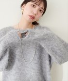 【ナチュラルクチュール/natural couture】の【WEB限定】リサイクルポリシャギー起毛クルーネックニット 人気、トレンドファッション・服の通販 founy(ファニー) ファッション Fashion レディースファッション WOMEN トップス・カットソー Tops/Tshirt ニット Knit Tops シンプル Simple デニム Denim トレンド Trend フェミニン Feminine ロング Long 2024年 2024 2024-2025秋冬・A/W Aw/Autumn/Winter/Fw/Fall/2024-2025 thumbnail グレー|ID: prp329100004109374 ipo3291000000028848599