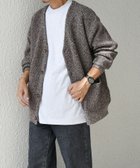 【シップス フォー ウィメン/SHIPS】のSHIPS any 〈手洗い可能〉メランジ カラー ミックス リラックス カーディガン 24AW レッド|ID: prp329100004109375 ipo3291000000028631359