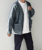 【シップス フォー ウィメン/SHIPS】のSHIPS any 〈手洗い可能〉メランジ カラー ミックス リラックス カーディガン 24AW ブルー|ID: prp329100004109375 ipo3291000000028631365