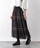 【グローバルワーク/GLOBAL WORK】のエアリーリラックスシャイニースカート/115699 人気、トレンドファッション・服の通販 founy(ファニー) ファッション Fashion レディースファッション WOMEN スカート Skirt シャイニー Shiny エレガント 上品 Elegant thumbnail ブラック*ネイビーチェック柄04|ID: prp329100004109647 ipo3291000000028568253