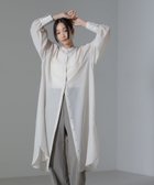 【ナノ ユニバース/nano universe】のシアーマキシシャツワンピース 人気、トレンドファッション・服の通販 founy(ファニー) ファッション Fashion レディースファッション WOMEN ワンピース Dress シャツワンピース Shirt Dresses エアリー Airy カーディガン Cardigan シアー Sheer シンプル Simple デニム Denim 羽織 Haori マキシ Maxi ヨーク Yoke リラックス Relax おすすめ Recommend 2024年 2024 2024-2025秋冬・A/W Aw/Autumn/Winter/Fw/Fall/2024-2025 thumbnail アイボリー7|ID: prp329100004109670 ipo3291000000028175323