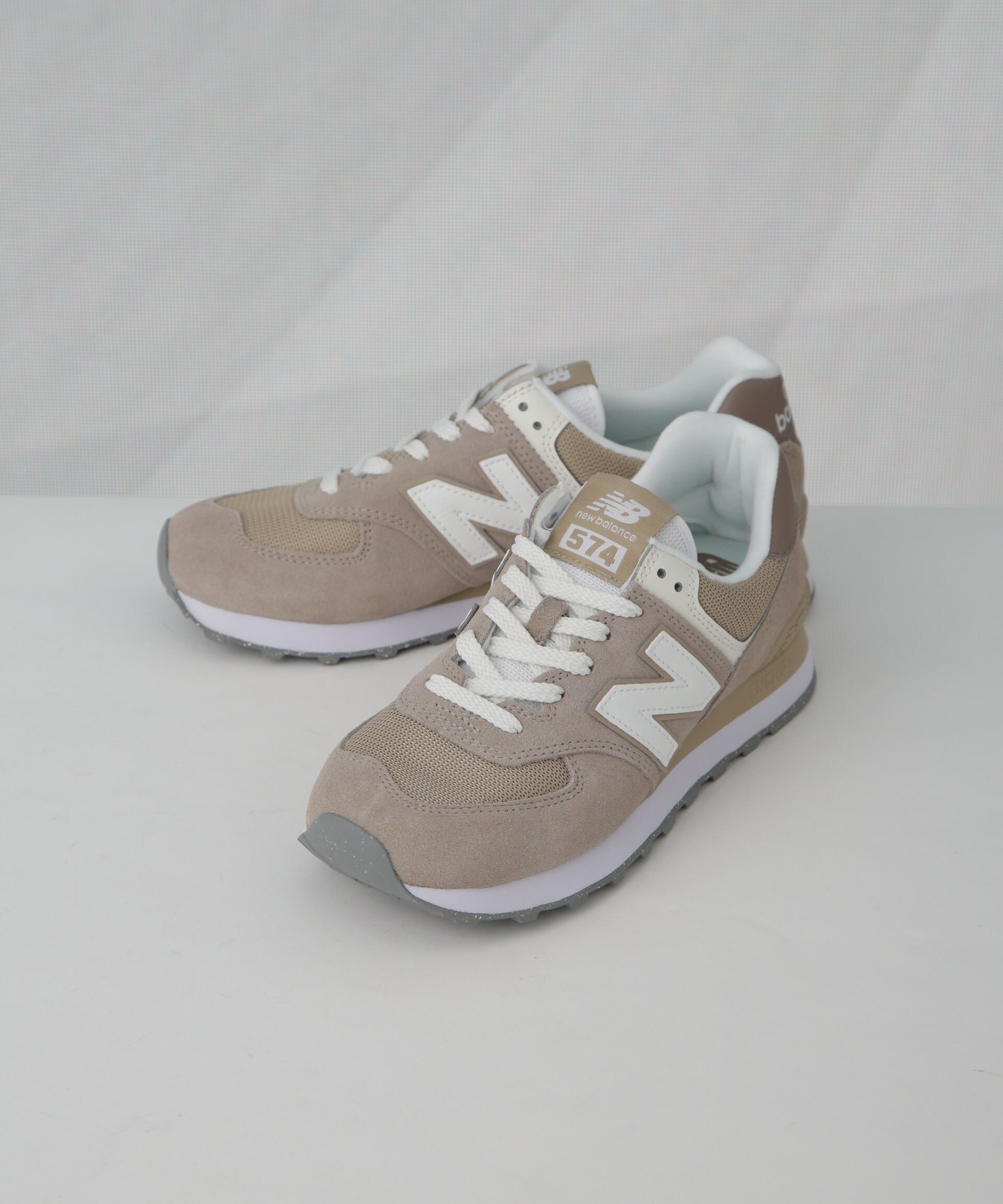 【ナノ ユニバース/nano universe】のNew Balance/574 インテリア・キッズ・メンズ・レディースファッション・服の通販 founy(ファニー) 　ファッション　Fashion　レディースファッション　WOMEN　クッション　Cushion　クラシック　Classic　シューズ　Shoes　スエード　Suede　定番　Standard　バランス　Balance　フォルム　Form　ベーシック　Basic　ボストン　Boston　メッシュ　Mesh　2024年　2024　エレガント 上品　Elegant　2024-2025秋冬・A/W　Aw/Autumn/Winter/Fw/Fall/2024-2025　L.ブラウン1|ID: prp329100004109882 ipo3291000000028119994