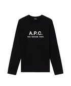 【アーペーセー/A.P.C. / MEN】のRue Madame 長袖Tシャツ 人気、トレンドファッション・服の通販 founy(ファニー) ファッション Fashion メンズファッション MEN ストレート Straight トリミング Trimming バイアス Bias 長袖 Long Sleeve thumbnail 黒|ID: prp329100004109895 ipo3291000000028526684