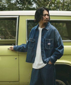 【ビーミングライフストア/B:MING LIFE STORE / MEN】のBIG MAC / 別注 ショート カバーオール(セットアップ対応) 人気、トレンドファッション・服の通販 founy(ファニー) ファッション Fashion メンズファッション MEN セットアップ Setup/Men インナー Inner ショート Short ジャケット Jacket セットアップ Set Up デニム Denim ワイド Wide 別注 Special Order |ID:prp329100004110021