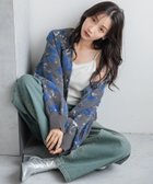 【ローリーズファーム/LOWRYS FARM】のフラワーカーディガンLS 人気、トレンドファッション・服の通販 founy(ファニー) ファッション Fashion レディースファッション WOMEN トップス・カットソー Tops/Tshirt カーディガン Cardigans おすすめ Recommend カーディガン Cardigan ショート Short スウェット Sweat デニム Denim トレンド Trend バランス Balance フラワー Flower ボトム Bottom ワイド Wide thumbnail ブルー85|ID: prp329100004110026 ipo3291000000028516790