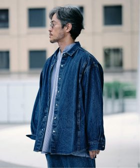 【エディフィス/EDIFICE / MEN】のデニム シャツ 人気、トレンドファッション・服の通販 founy(ファニー) ファッション Fashion メンズファッション MEN コレクション Collection スタンダード Standard ストレート Straight スリット Slit デニム Denim トレンド Trend ドット Dot プリーツ Pleats ポケット Pocket ラップ Wrap ランダム Random ワイド Wide |ID:prp329100004110122