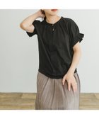 【その他のブランド/Other】のフハクライクスキッパーフレンチTシャツ 人気、トレンドファッション・服の通販 founy(ファニー) ファッション Fashion レディースファッション WOMEN トップス・カットソー Tops/Tshirt シャツ/ブラウス Shirts/Blouses ロング / Tシャツ T-Shirts 2024年 2024 2024春夏・S/S Ss,Spring/Summer,2024 S/S・春夏 Ss・Spring/Summer カットソー Cut And Sew 夏 Summer thumbnail BLK|ID: prp329100004110142 ipo3291000000028756895