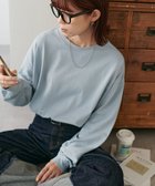 【ディスコート/Discoat】の《新色追加!》【WEB限定】ボーダービッグロングTシャツ サックスブルー|ID: prp329100004110146 ipo3291000000028547625