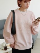 【ディスコート/Discoat】の【WEB限定】ロゴ刺繍ピグメントスウェット【ユニセックス】 人気、トレンドファッション・服の通販 founy(ファニー) ファッション Fashion レディースファッション WOMEN トップス・カットソー Tops/Tshirt パーカ Sweats スウェット Sweat スウェット Sweat デニム Denim ボトム Bottom ヴィンテージ Vintage thumbnail ピンク|ID: prp329100004110175 ipo3291000000029063226