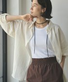 【コーエン/COEN】のハイツイストコットンシアーシャツ 人気、トレンドファッション・服の通販 founy(ファニー) ファッション Fashion レディースファッション WOMEN トップス・カットソー Tops/Tshirt シャツ/ブラウス Shirts/Blouses おすすめ Recommend シアー Sheer ルーズ Loose ロング Long 夏 Summer thumbnail NATURAL|ID: prp329100004110221 ipo3291000000028282304