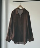 【コーエン/COEN】のハイツイストコットンシアーシャツ 人気、トレンドファッション・服の通販 founy(ファニー) ファッション Fashion レディースファッション WOMEN トップス・カットソー Tops/Tshirt シャツ/ブラウス Shirts/Blouses おすすめ Recommend シアー Sheer ルーズ Loose ロング Long 夏 Summer thumbnail MD.BROWN|ID: prp329100004110221 ipo3291000000028282306