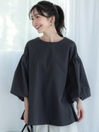 【コカ/COCA】の袖バルーンAラインブラウス 人気、トレンドファッション・服の通販 founy(ファニー) ファッション Fashion レディースファッション WOMEN トップス・カットソー Tops/Tshirt シャツ/ブラウス Shirts/Blouses キャミソール Camisole シンプル Simple スラックス Slacks スリーブ Sleeve デニム Denim トレンド Trend バランス Balance バルーン Balloon フェミニン Feminine ポケット Pocket リボン Ribbon thumbnail Navy|ID: prp329100004110394 ipo3291000000028535625