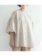 【コカ/COCA】の袖バルーンAラインブラウス 人気、トレンドファッション・服の通販 founy(ファニー) ファッション Fashion レディースファッション WOMEN トップス・カットソー Tops/Tshirt シャツ/ブラウス Shirts/Blouses キャミソール Camisole シンプル Simple スラックス Slacks スリーブ Sleeve デニム Denim トレンド Trend バランス Balance バルーン Balloon フェミニン Feminine ポケット Pocket リボン Ribbon thumbnail Lt.Beige|ID: prp329100004110394 ipo3291000000028535626