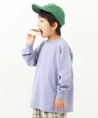 【デビロック/devirock / KIDS】の無地 ビッグシルエット 袖リブ 長袖Tシャツ トップス 長袖Tシャツ ロンT 24AW Gブルー|ID: prp329100004111136 ipo3291000000029485919