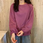 【ミニミニストア/miniministore】の長袖Tシャツ ドロップショルダーtシャツ パープル|ID: prp329100004111211 ipo3291000000029190107