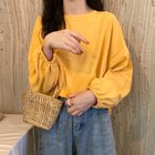 【ミニミニストア/miniministore】の長袖Tシャツ ドロップショルダーtシャツ 人気、トレンドファッション・服の通販 founy(ファニー) ファッション Fashion レディースファッション WOMEN トップス・カットソー Tops/Tshirt シャツ/ブラウス Shirts/Blouses ロング / Tシャツ T-Shirts イエロー Yellow オレンジ Orange 秋 Autumn/Fall ショルダー Shoulder ドロップ Drop 長袖 Long Sleeve パープル Purple 無地 Plain Color ラウンド Round リラックス Relax 楽ちん Easy thumbnail イエロー|ID: prp329100004111211 ipo3291000000029190111