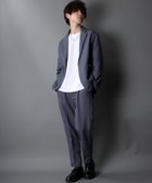 【シトリー/SITRY / MEN】のセットアップ メンズ ポリトロ テーラード ジャケット テーパードパンツ 人気、トレンドファッション・服の通販 founy(ファニー) ファッション Fashion メンズファッション MEN ボトムス Bottoms/Men インナー Inner 今季 This Season シンプル Simple ジャケット Jacket スキニー Skinny スニーカー Sneakers スラックス Slacks セットアップ Set Up テーパード Tapered テーラード Tailored トレーナー Trainer 定番 Standard バランス Balance パーカー Hoodie ファブリック Fabric ポケット Pocket メンズ Mens リラックス Relax おすすめ Recommend エレガント 上品 Elegant thumbnail ブルーグレー|ID: prp329100004111702 ipo3291000000028605429