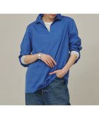 【カレンソロジー/Curensology】のコットンフラットカラーブラウス 人気、トレンドファッション・服の通販 founy(ファニー) ファッション Fashion レディースファッション WOMEN トップス・カットソー Tops/Tshirt シャツ/ブラウス Shirts/Blouses エレガント 上品 Elegant タイプライター Typewriter なめらか Smooth フラット Flat フレア Flare ワイド Wide おすすめ Recommend thumbnail ブルー85|ID: prp329100004112339 ipo3291000000028903685