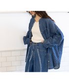 【ニコアンド/niko and】のNKJ 2024AW REMAKE DENIM SHIRT インディゴ87|ID:prp329100004112418