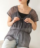 【ブージュルード/Bou Jeloud】の前後2WAYギャザーブラウス 人気、トレンドファッション・服の通販 founy(ファニー) ファッション Fashion レディースファッション WOMEN トップス・カットソー Tops/Tshirt シャツ/ブラウス Shirts/Blouses おすすめ Recommend オーガンジー Organdy キャミソール Camisole キャミワンピース Cami Dress ギャザー Gather シアー Sheer ジーンズ Jeans ストレート Straight スラックス Slacks ノースリーブ No Sleeve フロント Front リボン Ribbon ワイド Wide エレガント 上品 Elegant 羽織 Haori thumbnail CCL|ID: prp329100004112465 ipo3291000000028564847